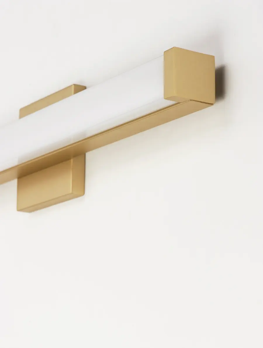 Spec LED Bath Vanity in Gold - Image 3