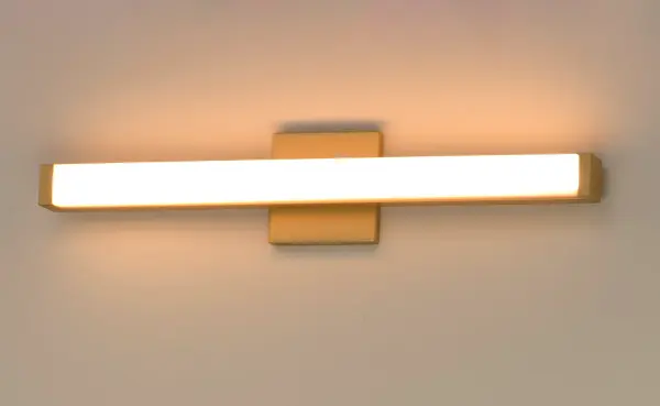 Spec LED Bath Vanity in Gold - Image 4
