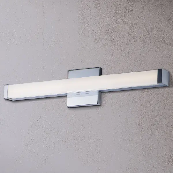 Spec LED Bath Vanity Light in Polished Chrome - Image 3