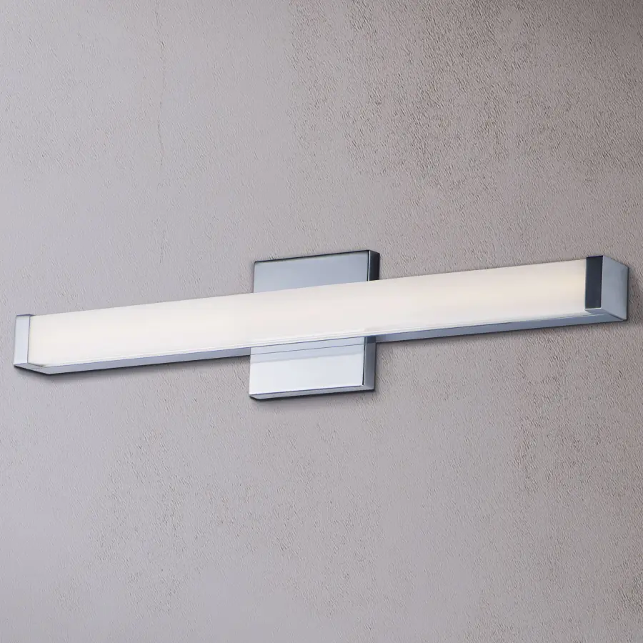 Spec LED Bath Vanity Light in Polished Chrome - Image 3