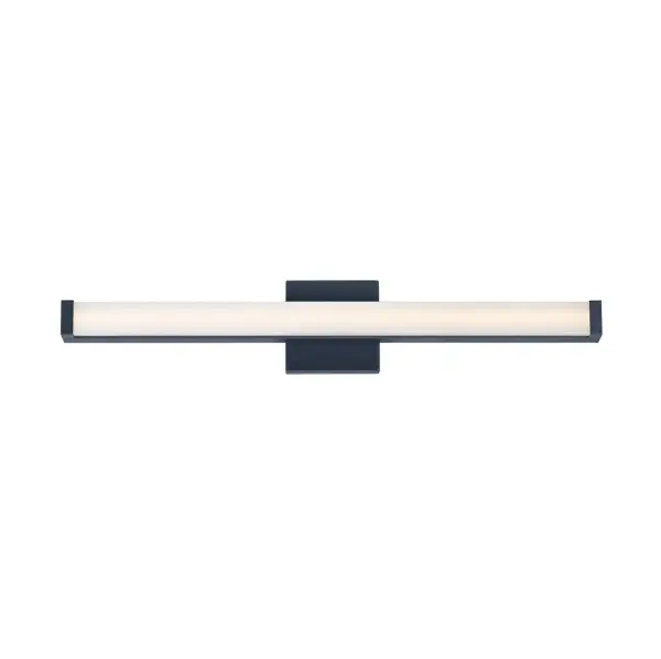This minimalistic contemporary approach to LED vanity lighting will be the standard for both residential and commercial applications. The light engine features a high quality dimmable driver with multi volt input and high color rendering LEDs for the ultimate vanity lighting.