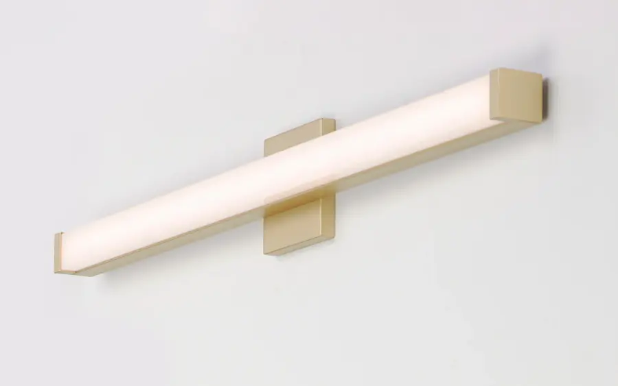 Spec LED Bath Vanity in Gold - Image 4