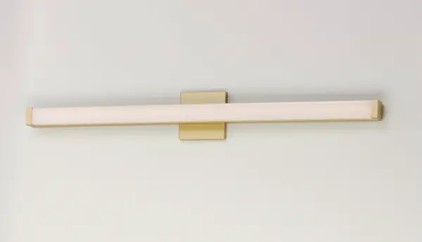 Spec LED Bath Vanity in Gold - Image 2
