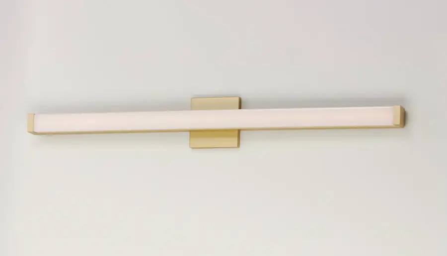 Spec LED Bath Vanity in Gold - Image 2