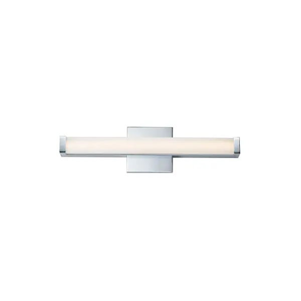This minimalistic contemporary approach to LED vanity lighting will be the standard for both residential and commercial applications. The light engine features a high quality dimmable driver with multi volt input and high color rendering LEDs for the ultimate vanity lighting.