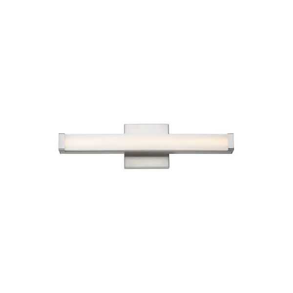 This minimalistic contemporary approach to LED vanity lighting will be the standard for both residential and commercial applications. The light engine features a high quality dimmable driver with multi volt input and high color rendering LEDs for the ultimate vanity lighting.