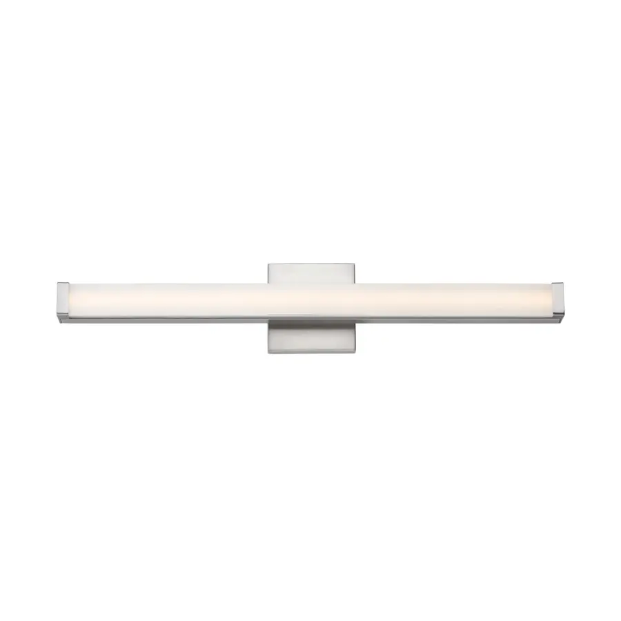 Spec LED Bath Bar in Satin Nickel - Image 1