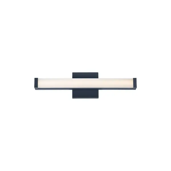 This minimalistic contemporary approach to LED vanity lighting in a square profile matte white acrylic diffuser is a standard for both residential and commercial applications. The LED light engine features a smooth dimming driver with range voltage input for flexibility in project applications. The ample lighting and high color rendering index of the LEDs make this sconce the ultimate choice for vanity lighting. A 5-color toggle switch is accessible to adjust the color of the LED between warm 2700K to multiple neutral color tones and a bright 5000K making the collection complete in its offering for a variety of applications.