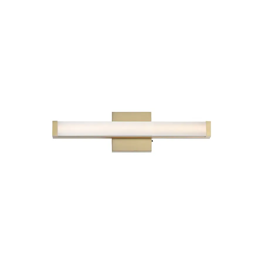 Spec 5CCT LED Bath Vanity in Natural Aged Brass