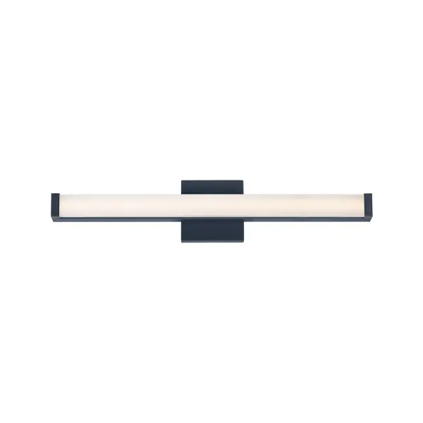 This minimalistic contemporary approach to LED vanity lighting in a square profile matte white acrylic diffuser is a standard for both residential and commercial applications. The LED light engine features a smooth dimming driver with range voltage input for flexibility in project applications. The ample lighting and high color rendering index of the LEDs make this sconce the ultimate choice for vanity lighting. A 5-color toggle switch is accessible to adjust the color of the LED between warm 2700K to multiple neutral color tones and a bright 5000K making the collection complete in its offering for a variety of applications.