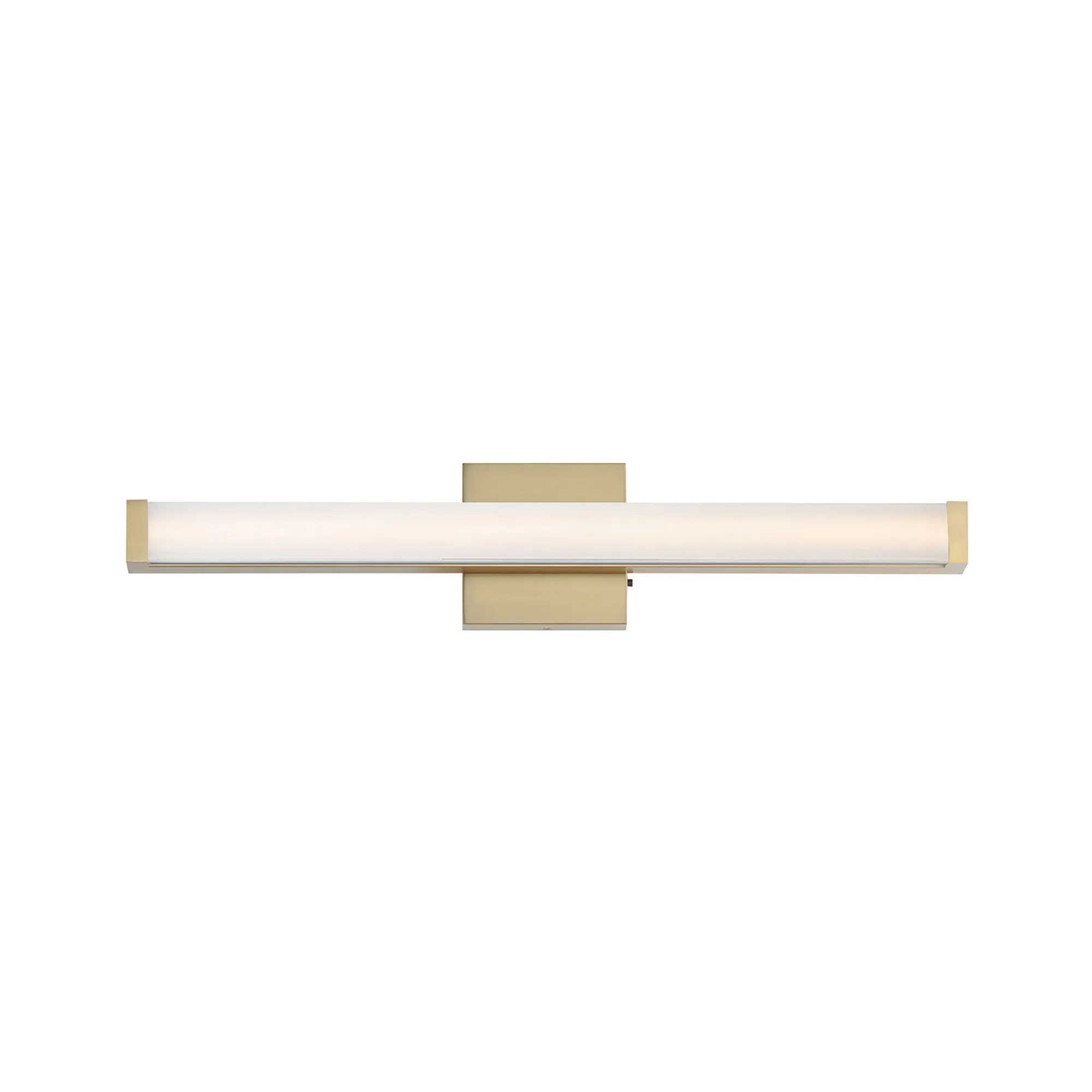 Spec 5CCT LED Bath Vanity in Natural Aged Brass