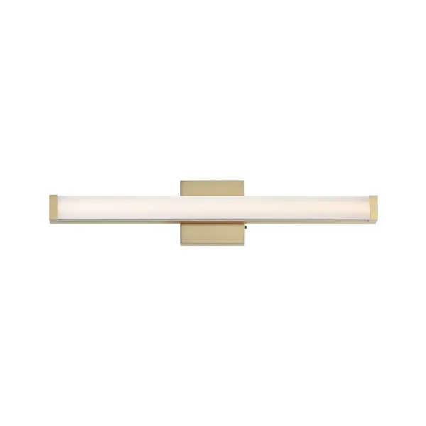 Spec 5CCT LED Bath Vanity in Natural Aged Brass - Image 1