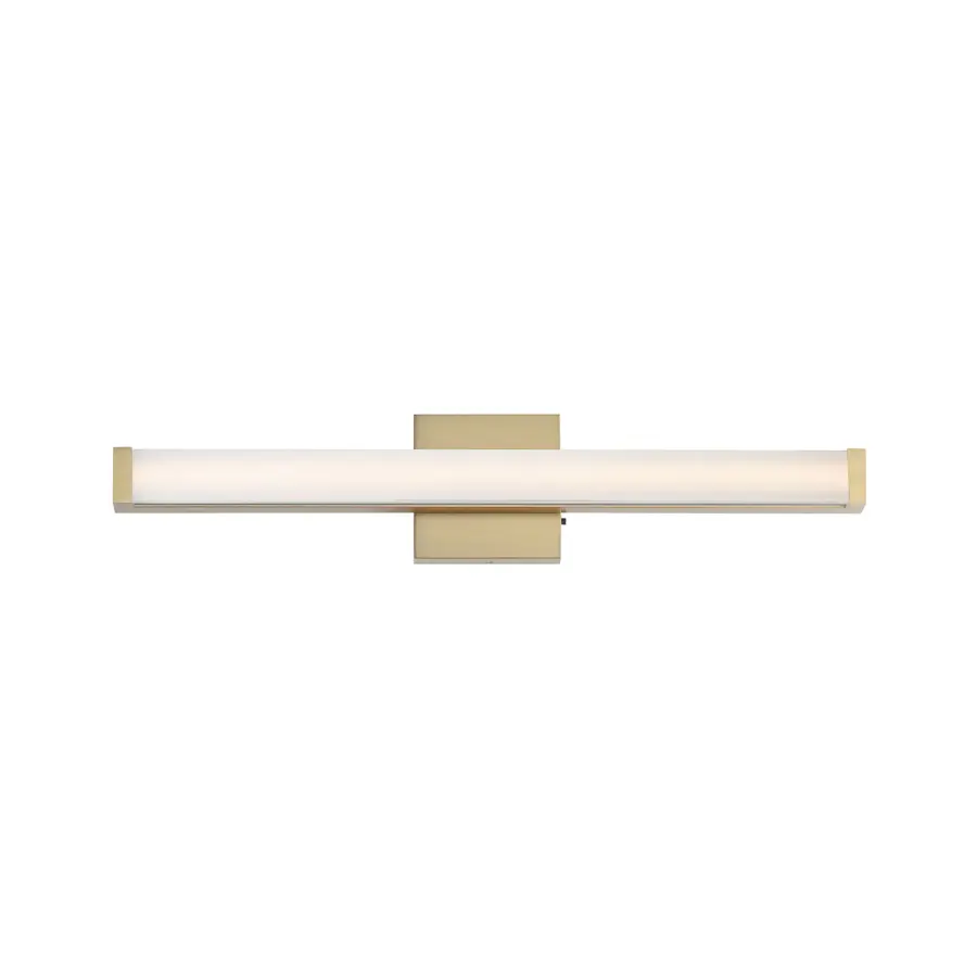 Spec 5CCT LED Bath Vanity in Natural Aged Brass - Image 1