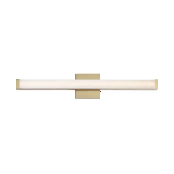 Spec 5CCT LED Bath Vanity in Natural Aged Brass