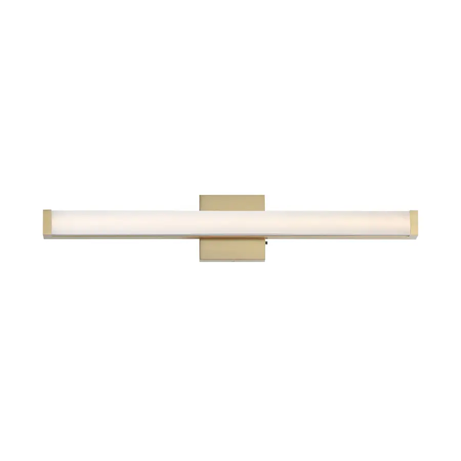 Spec 5CCT LED Bath Vanity in Natural Aged Brass