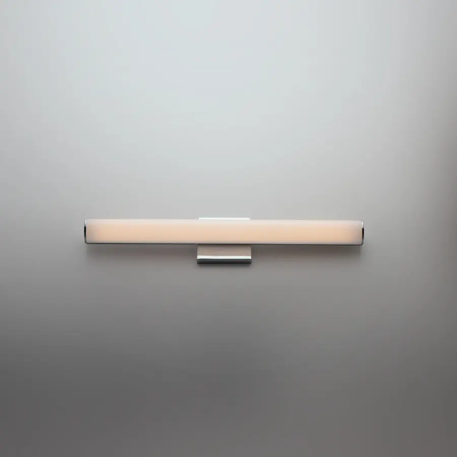 Rail LED Bath Vanity Light in Polished Chrome - Image 3