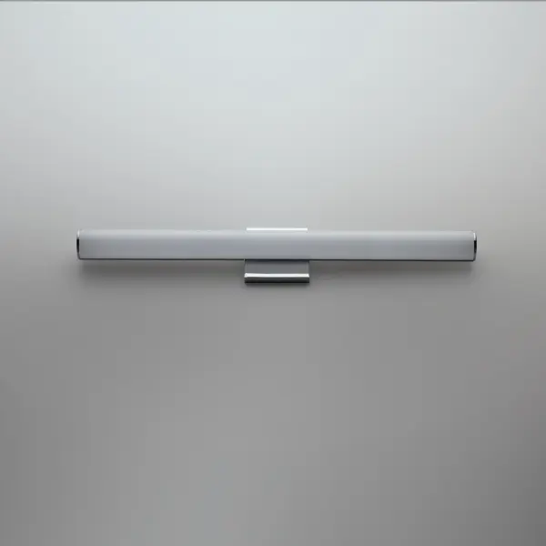Tubular shaped White acrylic diffusers mount to frames of Polished Chrome, Satin Nickel, or Black. Powered by 3000K LED these fixtures work well in a variety of contract applications. Collection: Rail Finish: Polished Chrome Width: 24.00" Height: 4.75" Length: 24.00" Weight: 2.04 lb Extension from Wall: 2.50" Wire: 8" Canopy: 4.75"x4.75" Bulbs Included Number of Bulbs: 1 Maximum Wattage: 16.00 W Bulb Type: AC Bulb Base: Dedicated Light Source: LED Light Output: 1400.00 lm Color Temperature: 3000 K CRI: 90 Rated Average Life: 50000 Voltage: 120.00 V Material: Aluminum, Acrylic Safety Listing: cETLus Safety Rating: Damp ADA Title 24 LED Manufacturer Warranty: 5 Spec Sheet Instructions Parts Diagram - alternate view