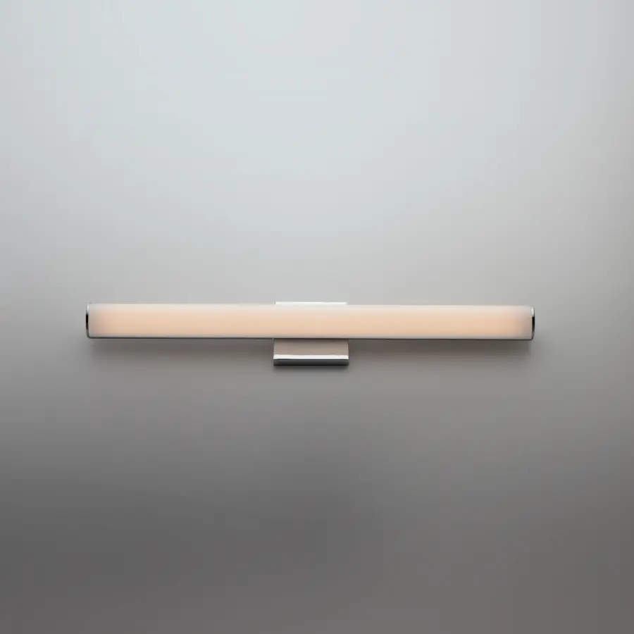 Rail LED Bath Vanity Light in Polished Chrome - Image 3