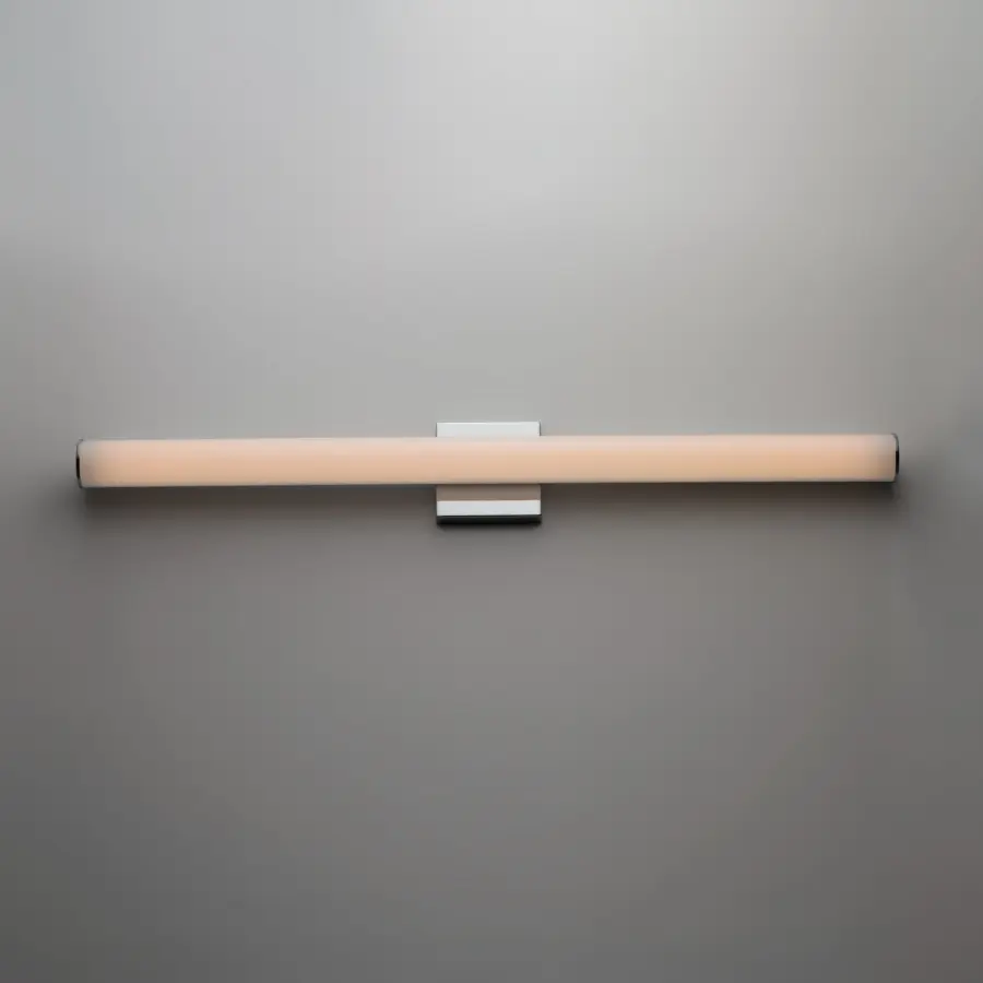 Rail LED Bath Vanity Light in Polished Chrome - Image 2