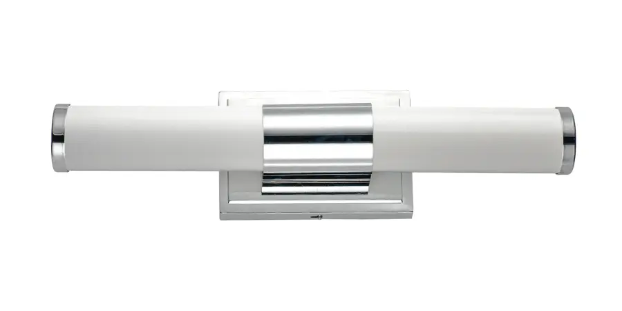 Optic LED Bath Vanity Light in Polished Chrome - Image 1