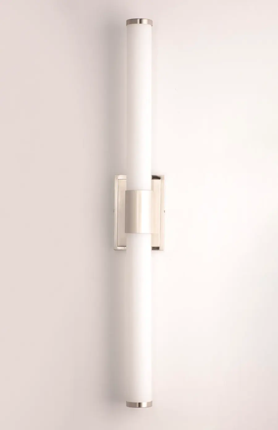 Optic LED Bath Vanity Light in Satin Nickel - Image 3