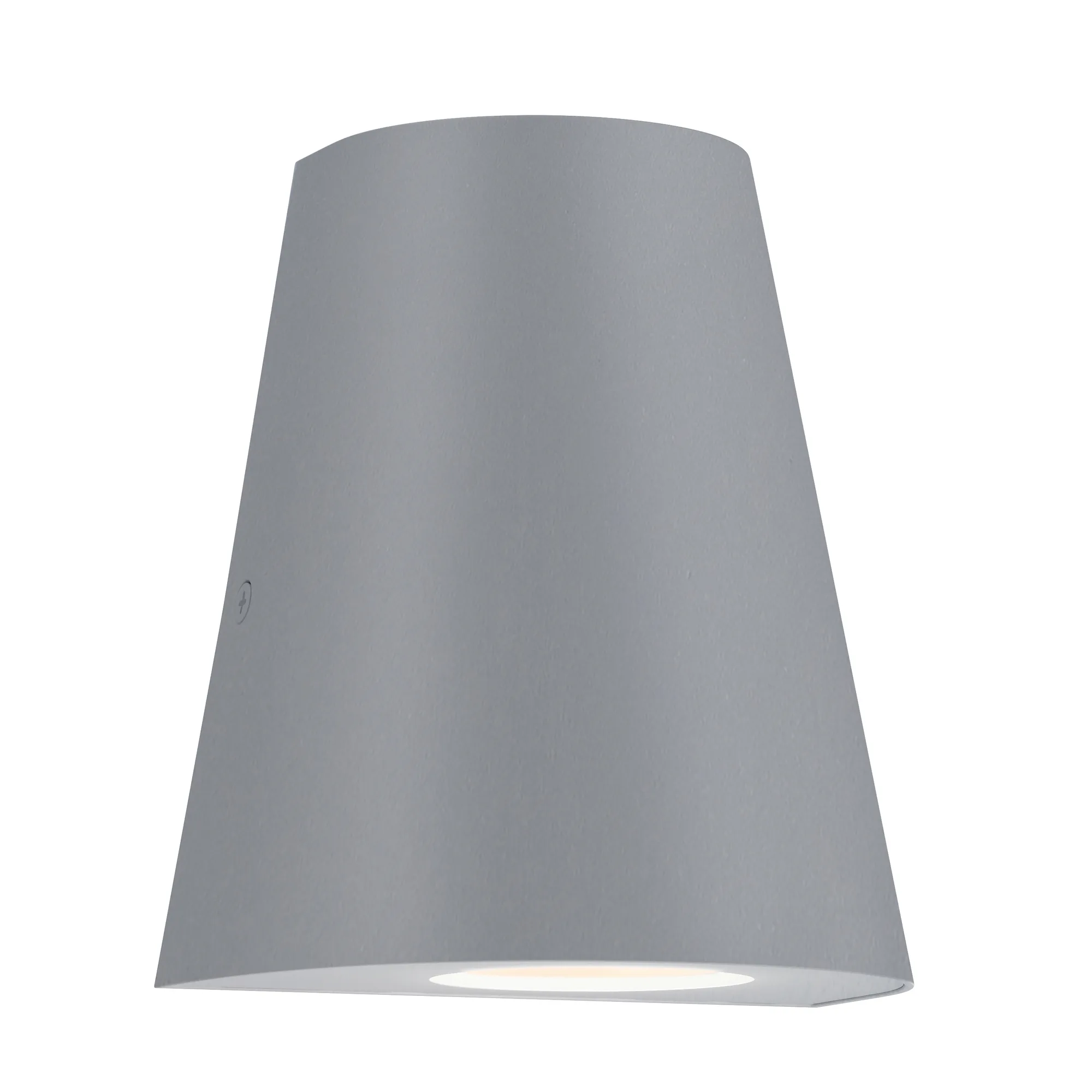 Taper LED Outdoor Wall Sconce in Silver