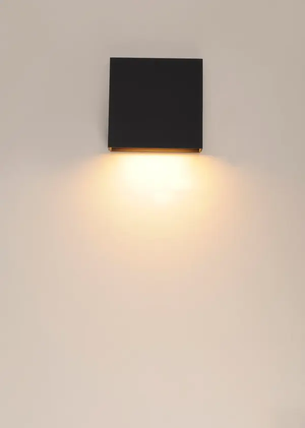 With solid Die-Cast Aluminum construction and powered by a range voltage input driver, Pathfinder is a high performance down light for commercial and residential installations. Choose from a variety of sizes, shapes that are sharply angled or smoothly sloping, and various photocell and motion sensor options. Also available with enabled switch to toggle between 5 light Color Temperature settings, this popular sconce has even more versatility. Choose from Black, Architectural Bronze, or Metallic Sliver outdoor-rated powder coat finishes. - alternate view