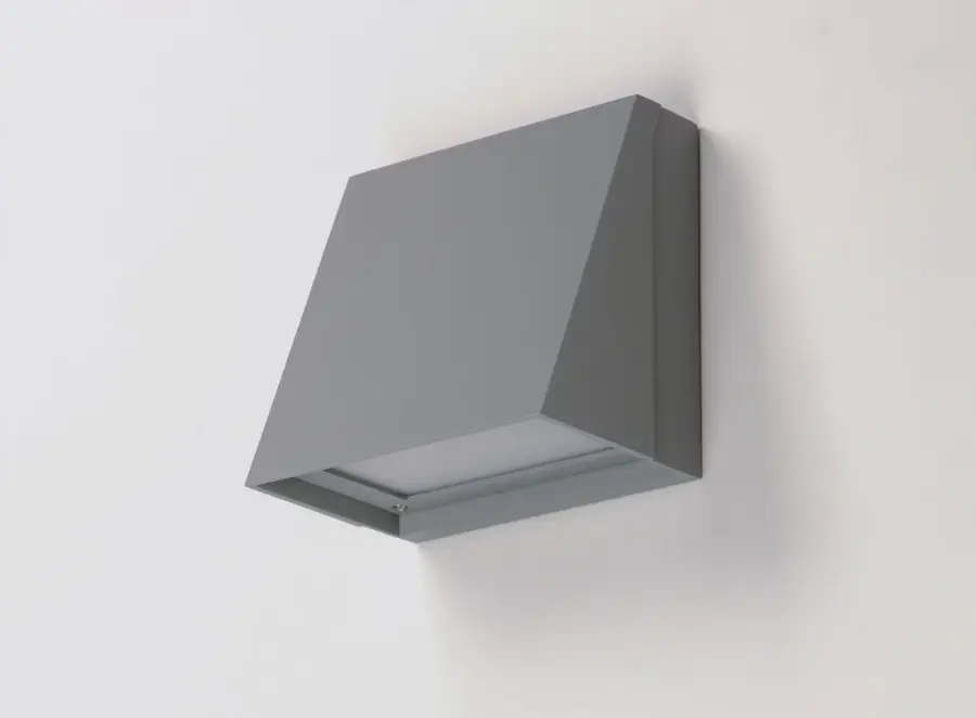 Pathfinder LED Outdoor Wall Sconce in Silver - Image 2