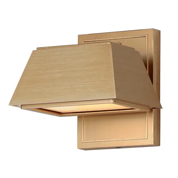 Referencing the classic French-styled roof line, the Mansard LED sconces accentuate the volume of the roof shape in a more traditional styling than other simpler geometries. High powered LED lights are recessed within these sconces to conceal the light source and provide a Dark Sky application for light directing it downwards alone.