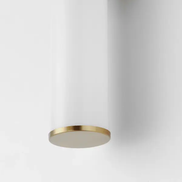 Tubo 24" LED Bath Vanity Light in Natural Aged Brass - Image 4