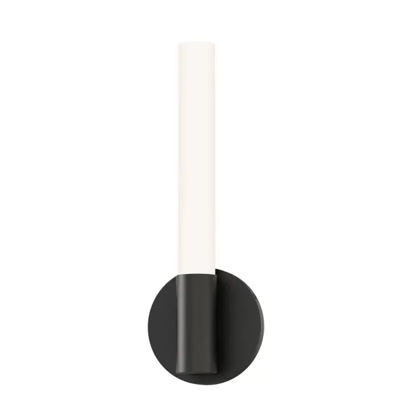 Collection: Tubi Finish: Black Glass: White Width: 14.25" Height: 2.75" Weight: 1.19 lb Extension from Wall: 1.75" Wire: 6" Canopy: 14.25"x1.75" Bulbs Included Number of Bulbs: 1 Maximum Wattage: 16.00 W Bulb Base: PCB Integrated Light Source: LED Light Output: 1100.00 lm Color Temperature: 2700 K CRI: 90 Rated Average Life: 50000 Voltage: 120.00 V Material: PC, Steel Safety Listing: cETLus ADA Title 24 LED Manufacturer Warranty: 5 Spec Sheet