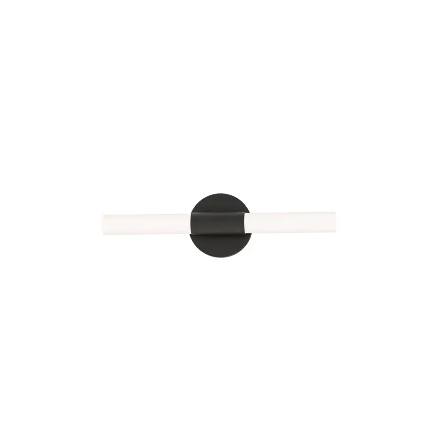 Tubi LED Bath Bar in Black