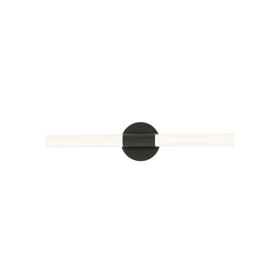Tubi 24" LED Bath Bar in Black
