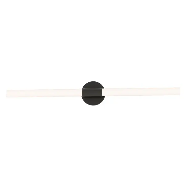 Collection: Tubi Finish: Black Glass: White Width: 36.00" Height: 2.75" Weight: 1.82 lb Extension from Wall: 1.75" Wire: 6" Canopy: 36"x1.75"x1.75" Bulbs Included Number of Bulbs: 1 Maximum Wattage: 30.00 W Bulb Base: PCB Integrated Light Source: LED Light Output: 2400.00 lm Color Temperature: 2700 K CRI: 90 Rated Average Life: 50000 Voltage: 120.00 V Material: PC, Steel Safety Listing: cETLus Title 24 LED Manufacturer Warranty: 5 Spec Sheet