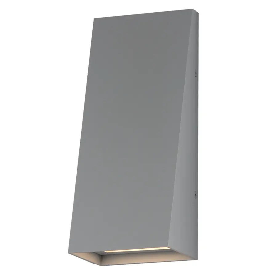 Pathfinder LED Outdoor Wall Sconce in Silver - Image 1