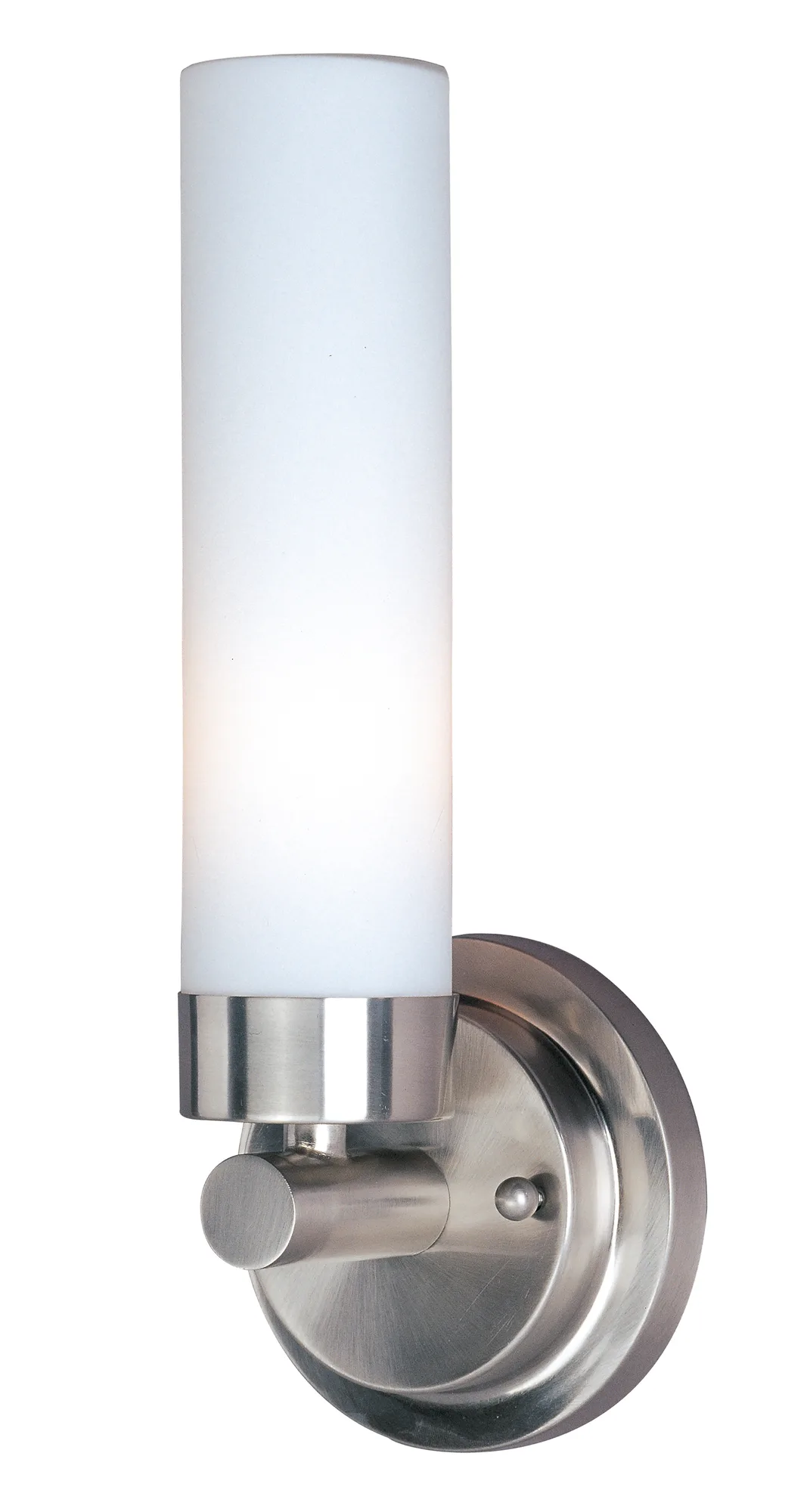 Cilandro One Light Wall Sconce in Satin Nickel