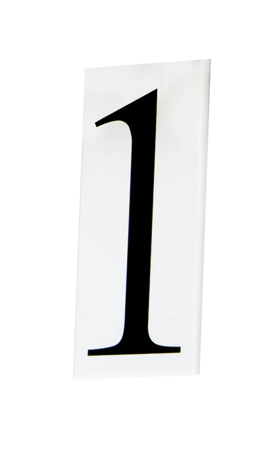 Address House Number 1 in White