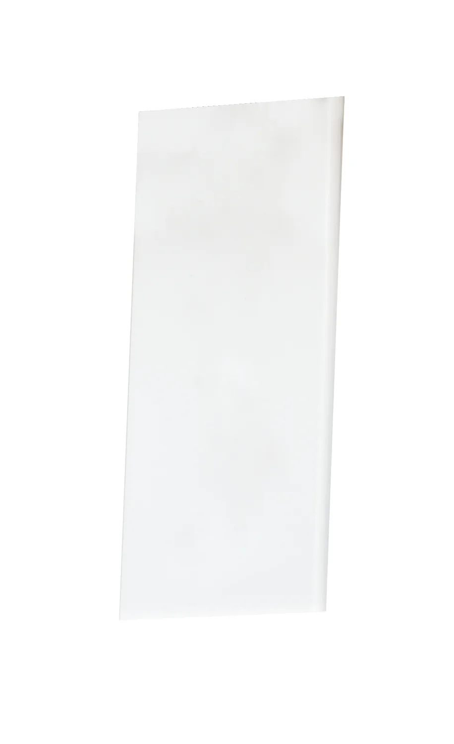 Address House Number Blank Tile in White