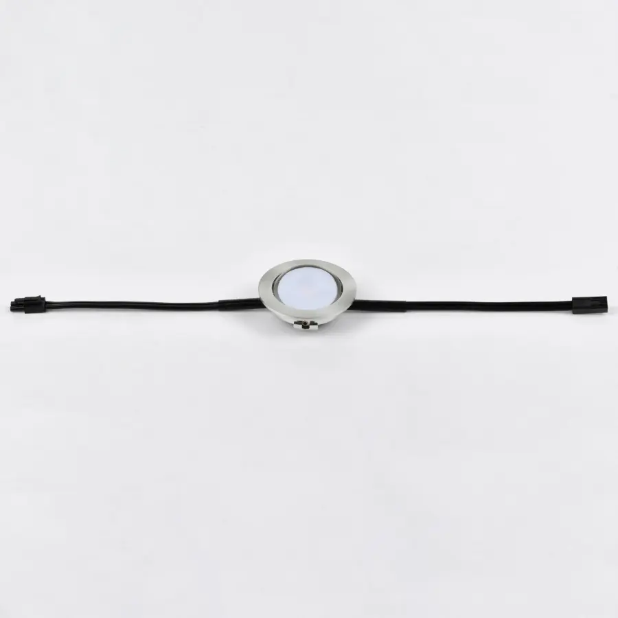 CounterMax MX-LD-AC LED Puck Light in Satin Nickel - Image 2