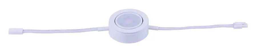 CounterMax MX-LD-AC LED Puck Light in White - Image 1