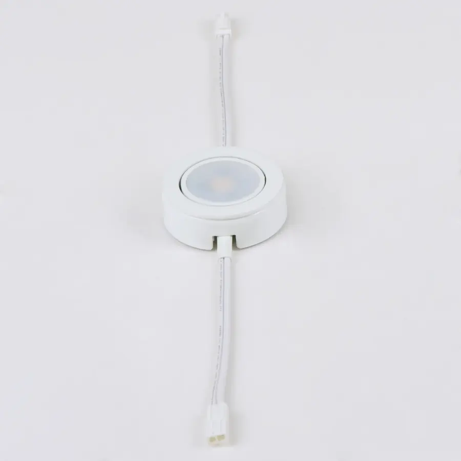 CounterMax MX-LD-AC LED Puck Light in White - Image 3