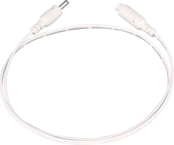 This extension cord enables flexible installation of CounterMax LED disc lighting systems. The 24-inch length provides practical spacing options for daisy-chaining up to nine discs on a single driver.