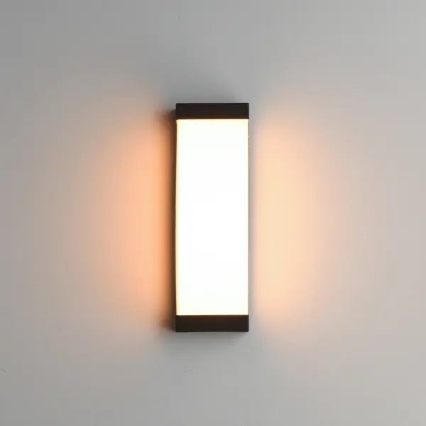 Tunnel LED Outdoor Wall Sconce in Black - Image 3