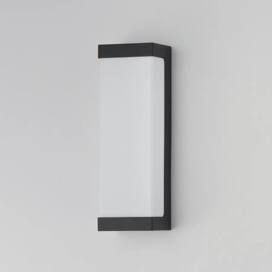 Tunnel LED Outdoor Wall Sconce in Black - Image 4