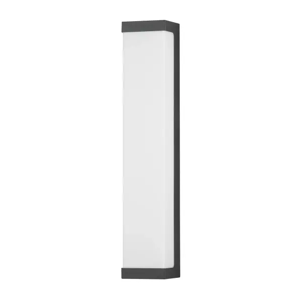 Featuring robust aluminum construction, the Tunnel collection is designed for commercial applications outdoor. A rectilinear form of uniformly illuminated frosted UV-rated acrylic diffuser is framed in Black or Brushed Aluminum metal. Commercially rated, dedicated 120-277V LED components, delivers reliable performance in demanding environments. While ideal for exterior facades, its ADA-compliant extension makes it equally suited for interior spaces such as elevator lobbies, hallways, and meeting rooms. Collection: Tunnel Finish: Black Glass: White Width: 5.00" Height: 26.00" Weight: 7.89 lb Extension from Wall: 4.00" Wire: 8" Canopy: 4.25"x0.75" Bulbs Included Number of Bulbs: 2 Maximum Wattage: 18.00 W Bulb Base: Integrated Light Source: LED Light Output: 1800.00 lm Color Temperature: 2700 K CRI: 90 Rated Average Life: 35000 Voltage: 120.00 V Material: Stainless Steel, Acrylic Safety Listing: cETLus Safety Rating: Wet ADA LED Spec Sheet Instructions
