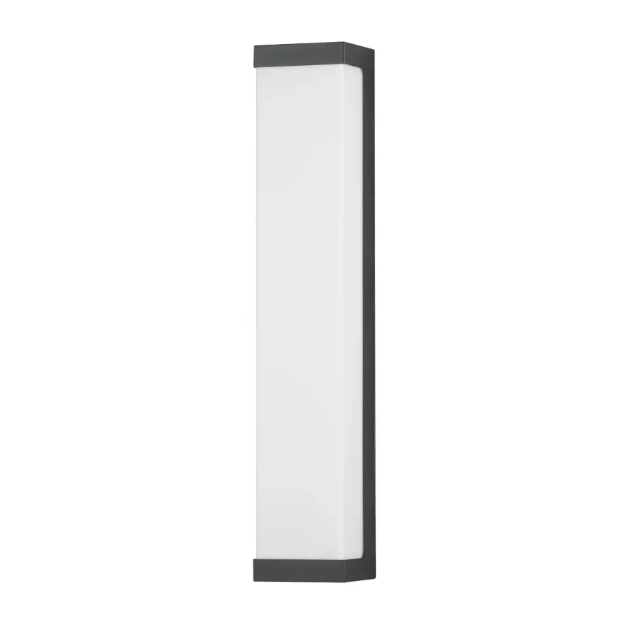 Tunnel LED Outdoor Wall Sconce in Black - Image 1