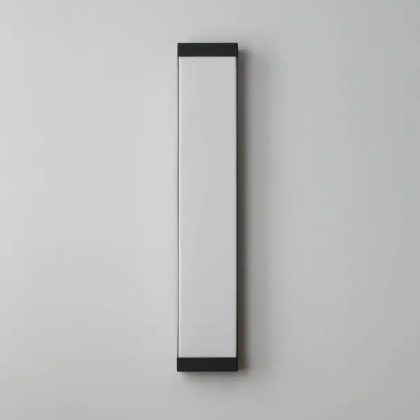 Featuring robust aluminum construction, the Tunnel collection is designed for commercial applications outdoor. A rectilinear form of uniformly illuminated frosted UV-rated acrylic diffuser is framed in Black or Brushed Aluminum metal. Commercially rated, dedicated 120-277V LED components, delivers reliable performance in demanding environments. While ideal for exterior facades, its ADA-compliant extension makes it equally suited for interior spaces such as elevator lobbies, hallways, and meeting rooms. Collection: Tunnel Finish: Black Glass: White Width: 5.00" Height: 26.00" Weight: 7.89 lb Extension from Wall: 4.00" Wire: 8" Canopy: 4.25"x0.75" Bulbs Included Number of Bulbs: 2 Maximum Wattage: 18.00 W Bulb Base: Integrated Light Source: LED Light Output: 1800.00 lm Color Temperature: 2700 K CRI: 90 Rated Average Life: 35000 Voltage: 120.00 V Material: Stainless Steel, Acrylic Safety Listing: cETLus Safety Rating: Wet ADA LED Spec Sheet Instructions - alternate view