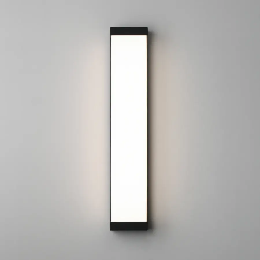 Tunnel LED Outdoor Wall Sconce in Black - Image 3