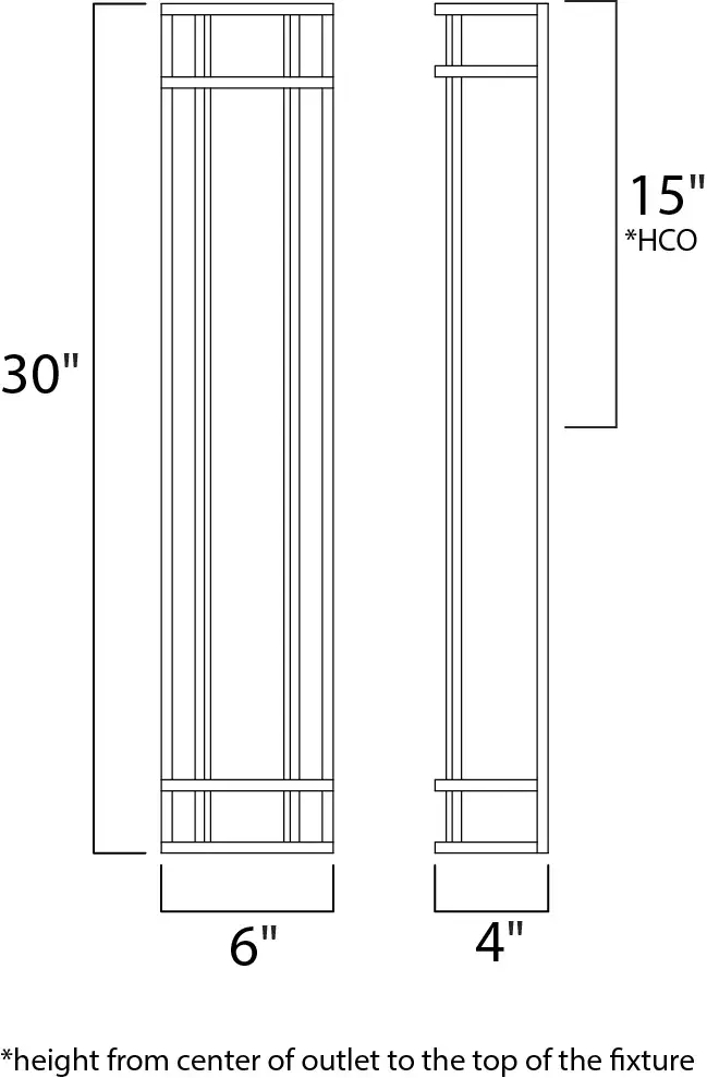 Moon Ray-Outdoor Wall Mount - Image 2