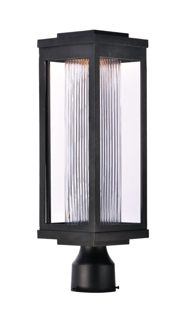 A classic style cast aluminum open frame finished in Black houses a variety of diffusers to create different design element to fit a wide range of home designs.   You have your choice of Satin White or Water Glass cylinders and Clear Ribbed or stainless steel Mesh Screen square diffusers.  The top housing conceals a high power LED light module with excellent color rendering as well as efficient lumens per watt.  All of this at an unbelievable price.